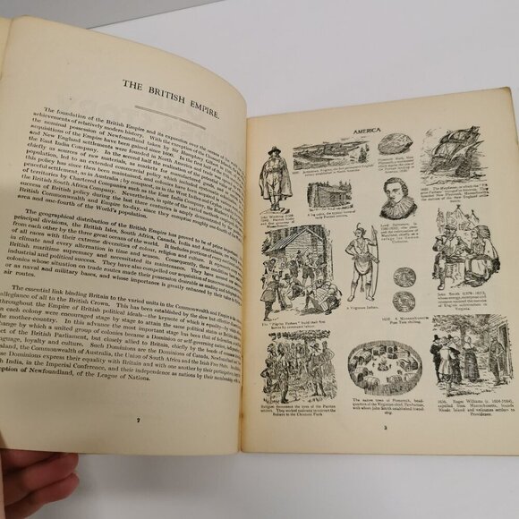 1950s Our Empire's Story Told in Pictures Illustrated History Britain British - Picture 6 of 9